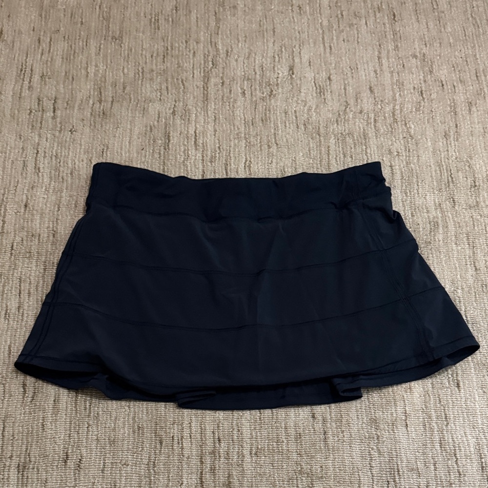 Lululemon Pace Rival skirt, Navy Blue size 14 Long